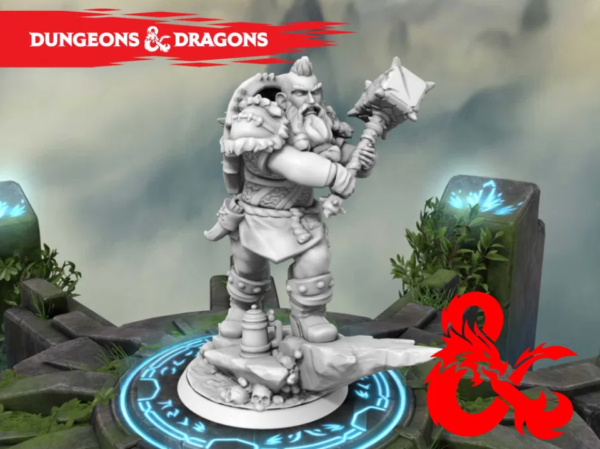 Dungeons and Dragons - Figurka bohatera - Krasnolud